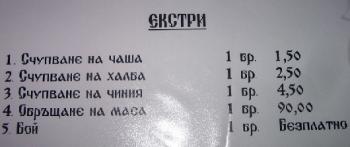 Част от менюто