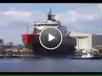 Как се пускат корабите в морето след като ги направят