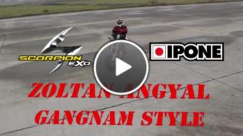 Gangnam Style върху мотор